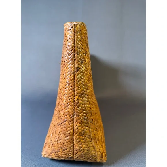 VTg Old Navy Woven Straw Tote Bag Top Handle Beach Vacation - Picture 4 of 10